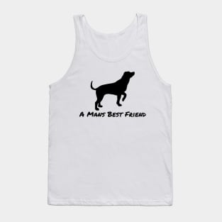 A Mans Best Friend Tank Top